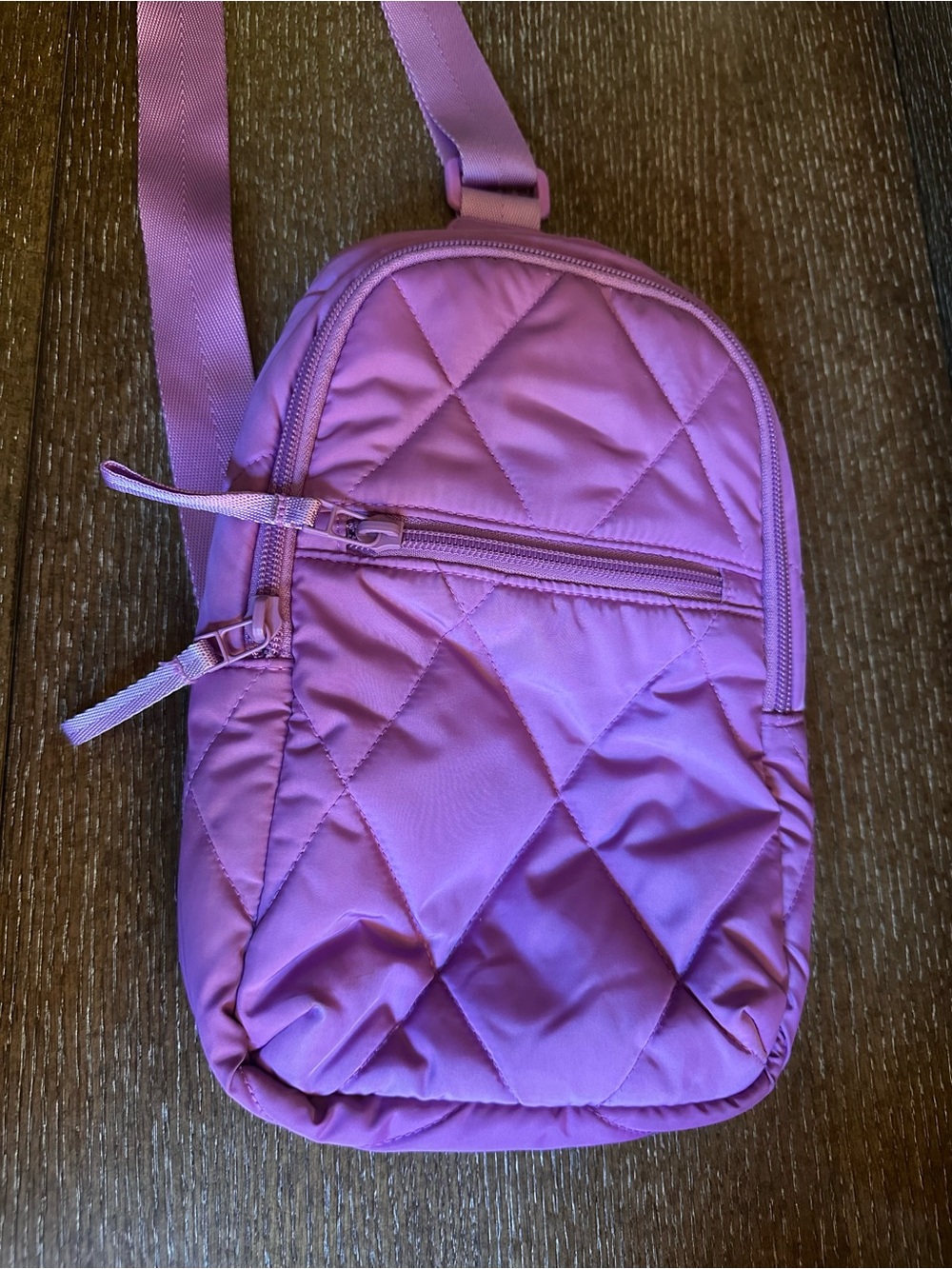 Vera Bradley Quilted Mini Crossbody in Lavender Purple